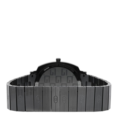PVD Stainless Steel 38mm Grip Quartz Watch Black