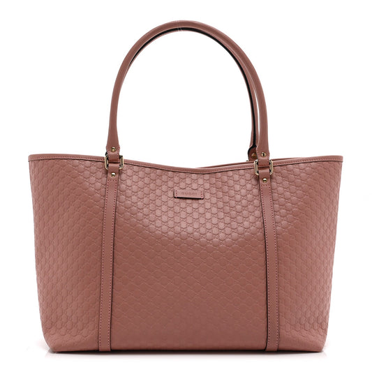 Microguccissima Medium Joy Tote Soft Pink