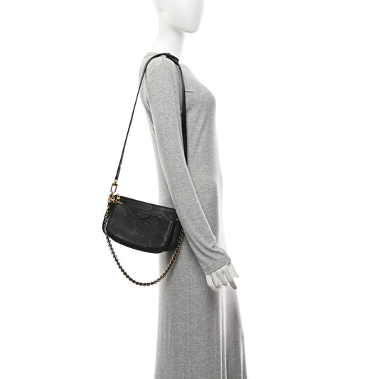 Empreinte Monogram Giant Multi Pochette Accessories Black