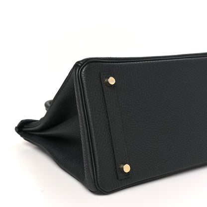 Togo Birkin 30 Black
