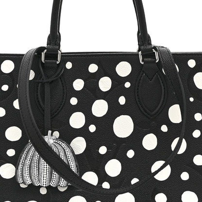 LV X YK Empreinte Monogram Giant Onthego MM Black