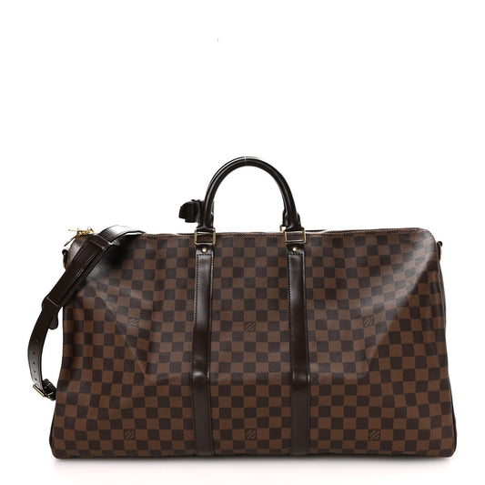 Damier Ebene Keepall Bandouliere 55