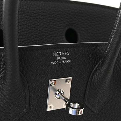 Togo Birkin 25 Black