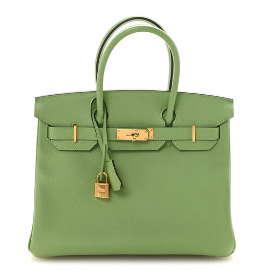 Epsom BIRKIN 30 Vert Criquet