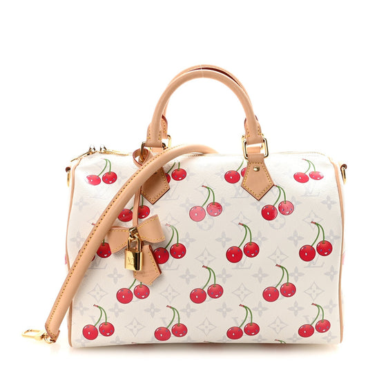 LV X TM Monogram Cerises Speedy Soft Bandouliere 30