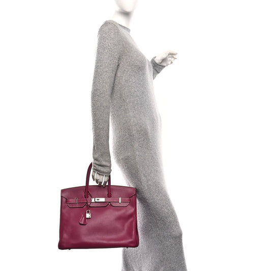 Epsom Candy Birkin 35 Tosca Rose Tyrien