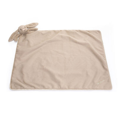 Personalized Bashful Beige Bunny Blankie
