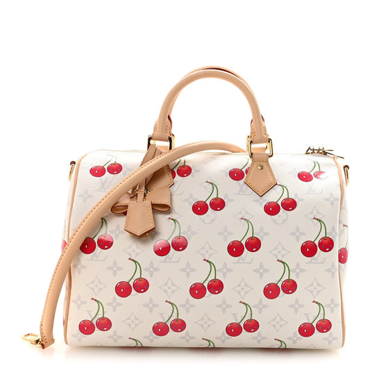 LV X TM Monogram Cerises Speedy Soft Bandouliere 30