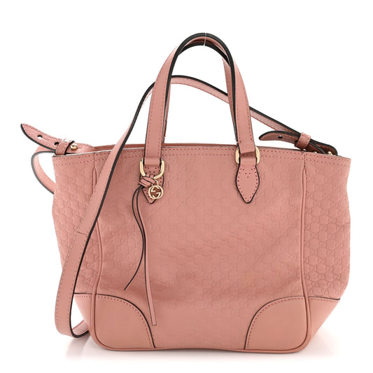 Microguccissima Small Bree Tote Soft Pink