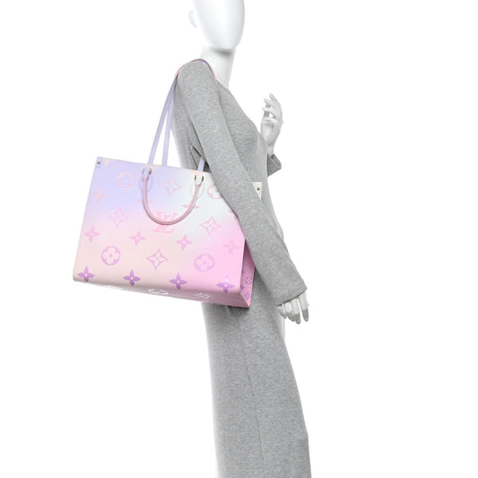 Monogram Giant Spring In The City Onthego GM Sunrise Pastel