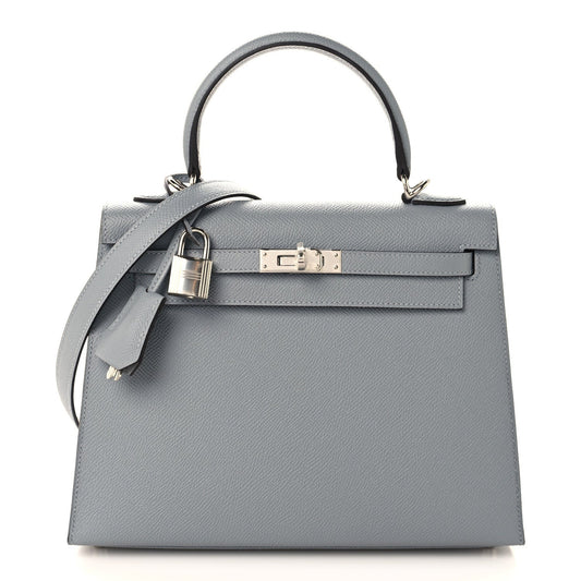 Epsom Kelly Sellier 25 Gris Pantin