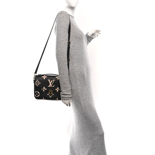 Empreinte Monogram Giant Pochette Metis Black Beige