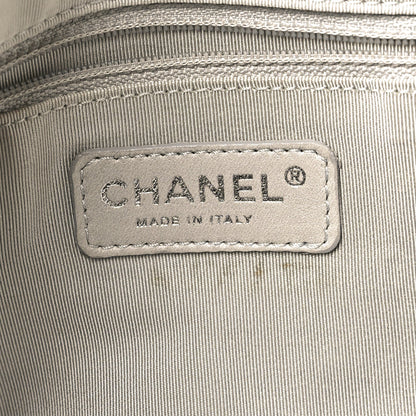 Nylon Quilted 2.55 Reissue Tote White Grey