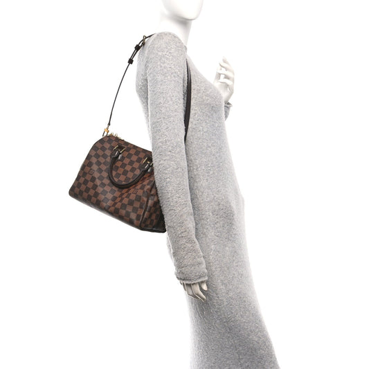 Damier Ebene Speedy Bandouliere 25