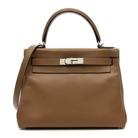 Evercolor Kelly Retourne 28 Beige De Weimar