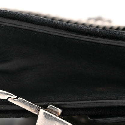Velvet Super Mini Dionysus Shoulder Bag Black