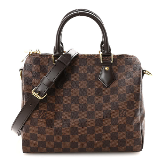 Damier Ebene Speedy Bandouliere 25