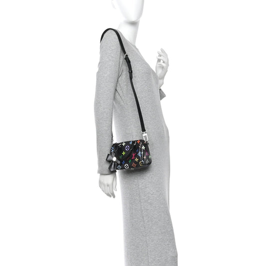 LV X TM Monogram Multicolor Nano Speedy Black