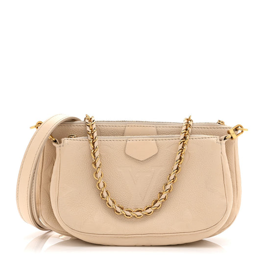 Empreinte Monogram Giant Multi Pochette Accessories  Cream