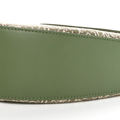 Jacquard Anagram Calfskin Luna Bag Avocado