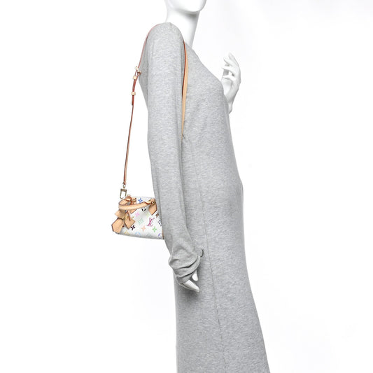 LV X TM Monogram Multicolor Nano Speedy White