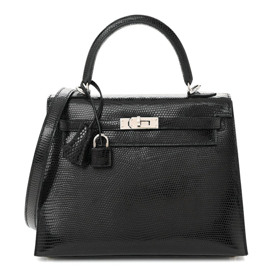 Lizard Niloticus Kelly Sellier 25 Black