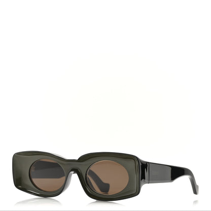 Acetate Paula's Ibiza Original Sunglasses LW40033I Black Green