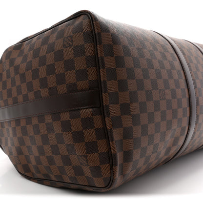 Damier Ebene Keepall Bandouliere 55